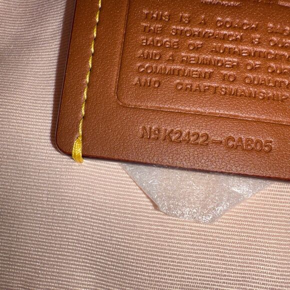 NWT ❤️ Coach Mini Rowan File Bag With Rose Print - Picture 4 of 6